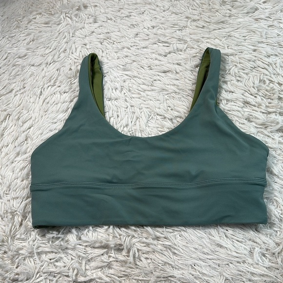 Lululemon Align Reversible Bra *Light Support A/B Cup Tidewater Teal Green Folia - Picture 1 of 5